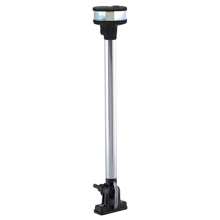 Perko Folding Masthead Light Vertical Combo Mast/All-Round 12-13/16 High Sail or Power